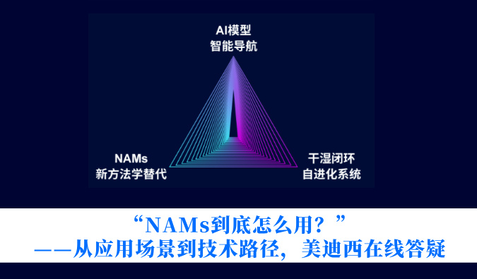 “NAMs到底怎么用？”——从利用场景到技术蹊径，J9集团在线答疑